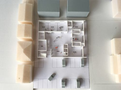 みなみそうま幼児園模型写真