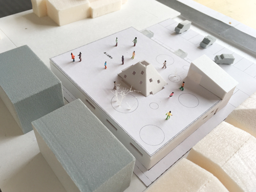 みなみそうま幼児園模型写真