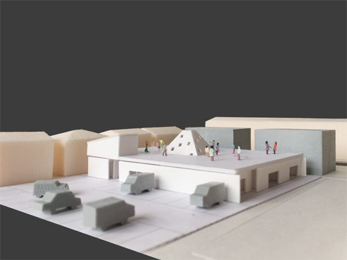 みなみそうま幼児園模型写真