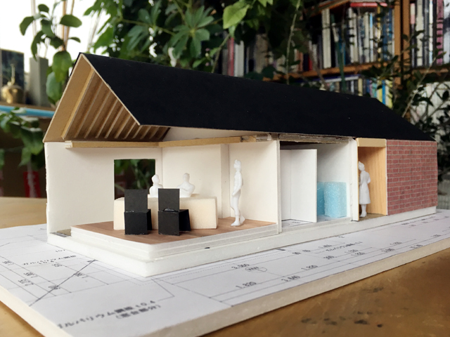 蔵王小さい家模型4