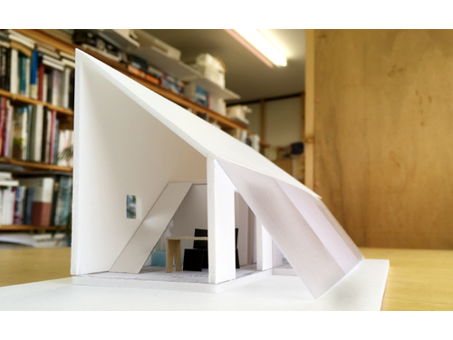 母と二人の小さな家基本計画模型A-1