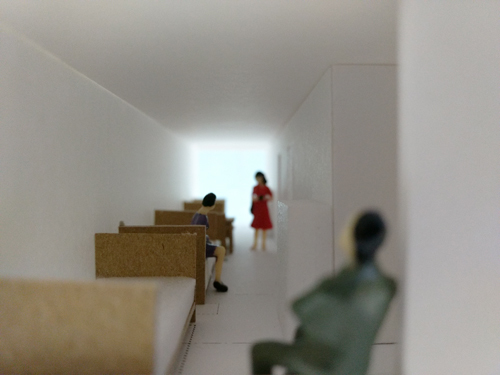 母と二人の小さな家基本計画模型C-5