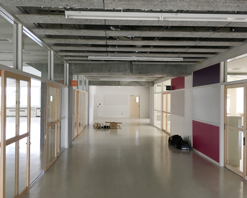 宮城農業高校寄宿舎ホール