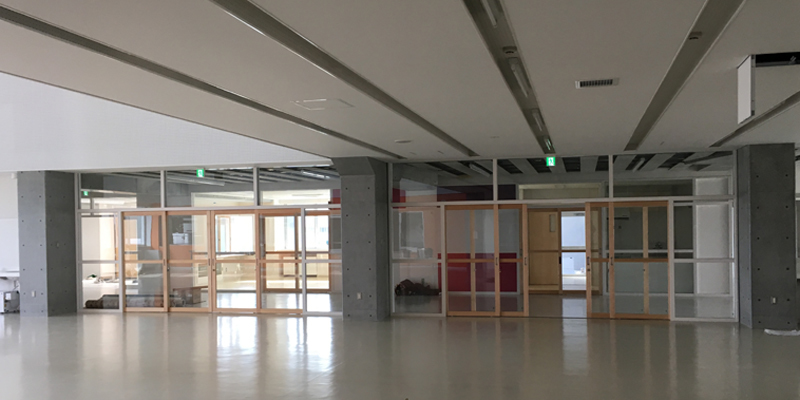 宮城農業高校寄宿舎食堂