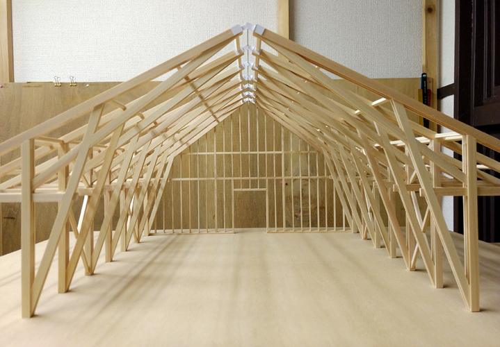 蔵王町の事務所最終模型2