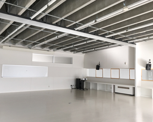 宮城農業高校寄宿舎研修室