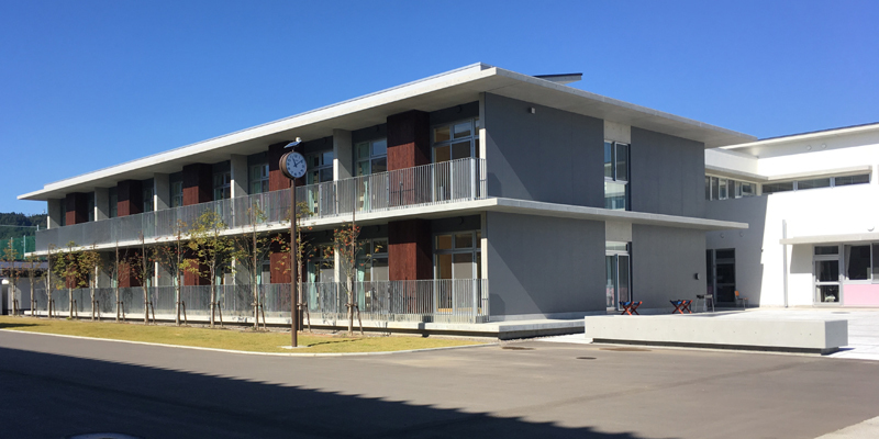 宮城農業高校寄宿舎外観