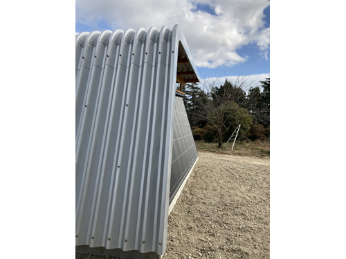 角田木造ガレージ内観4