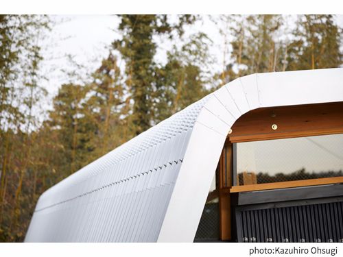 角田木造ガレージディテール1