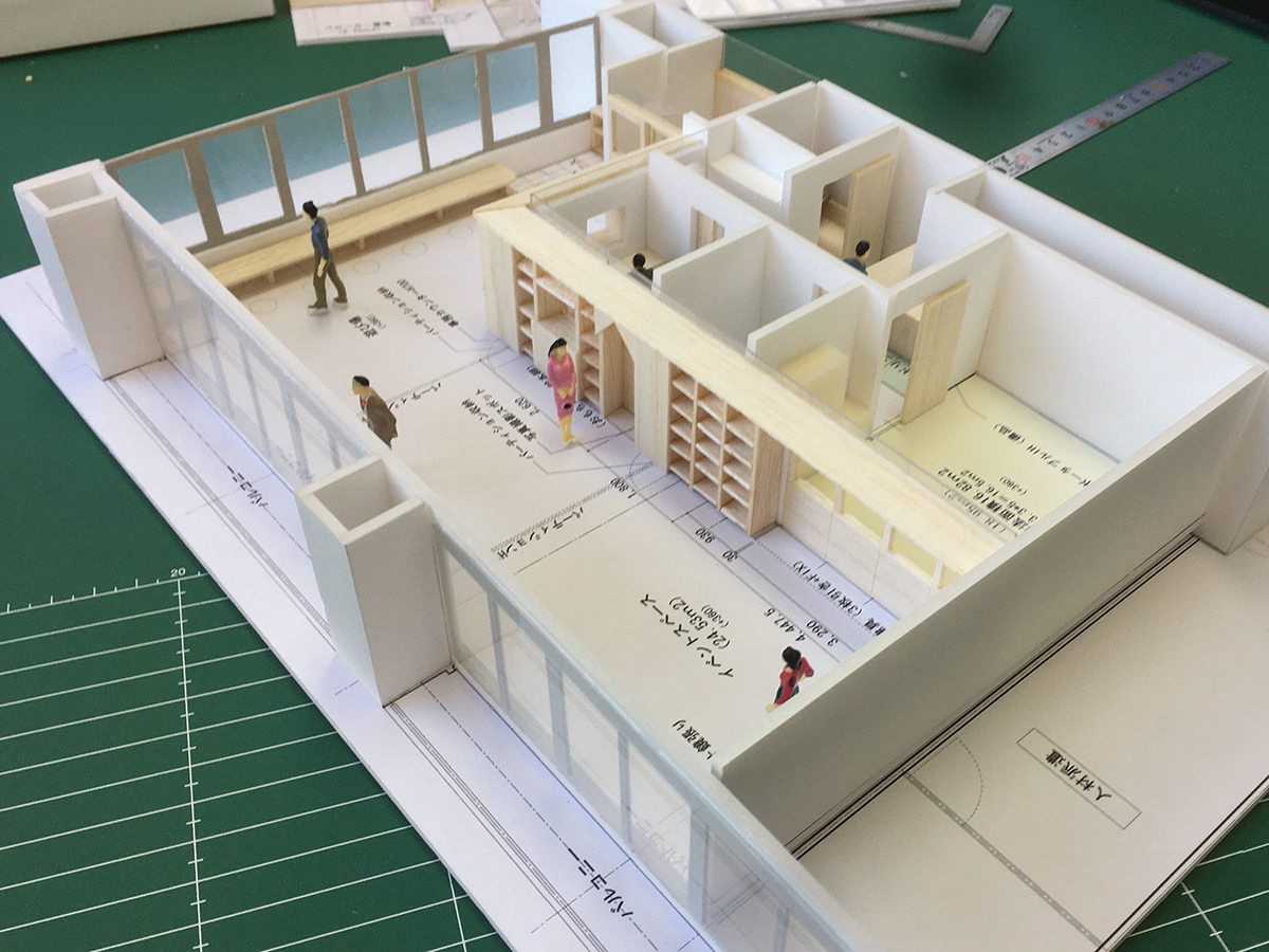 サードプレイスぽぽらす基本設計模型4-4