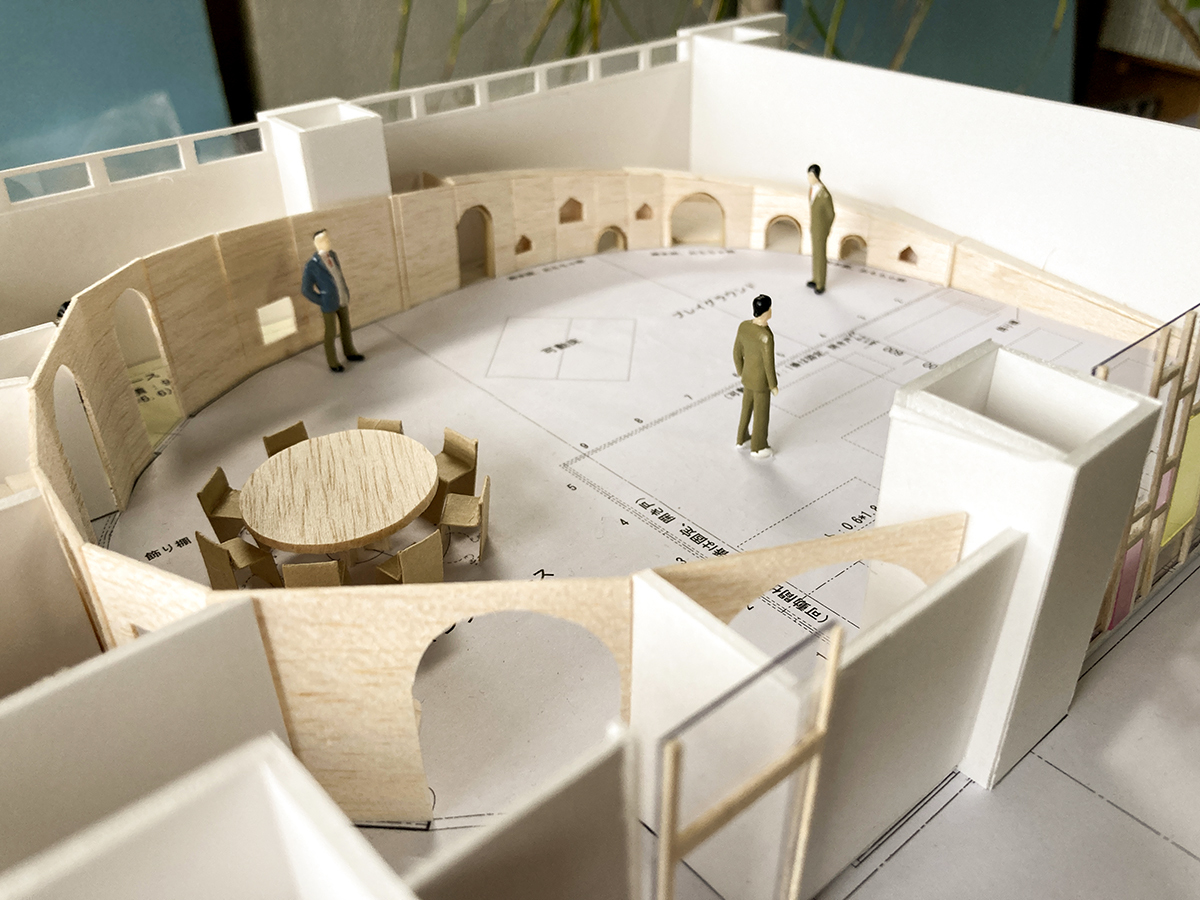 サードプレイスぽぽらす基本設計模型2-1