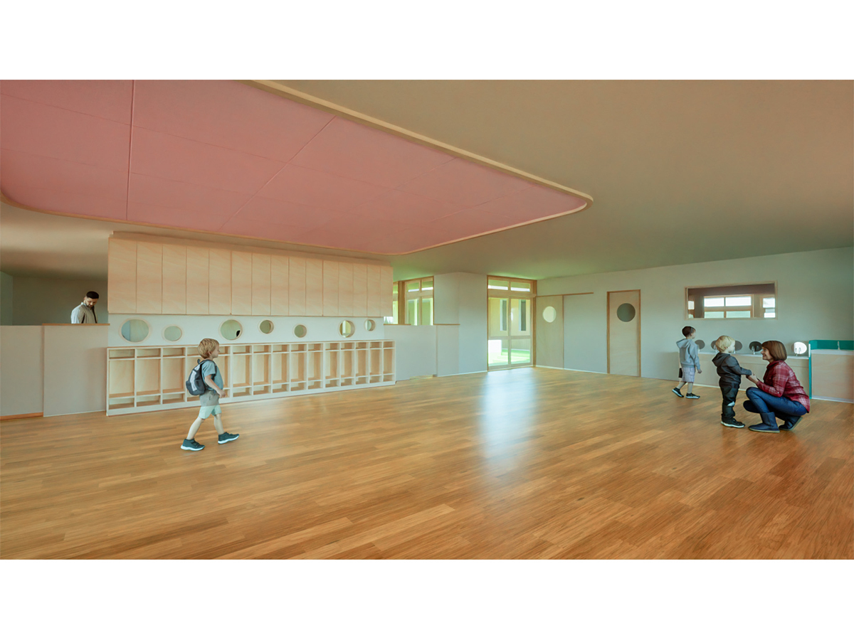 色麻町認定こども園1歳児室