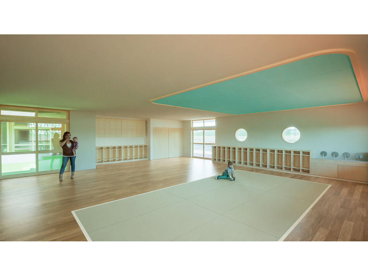 色麻町認定こども園0歳児室