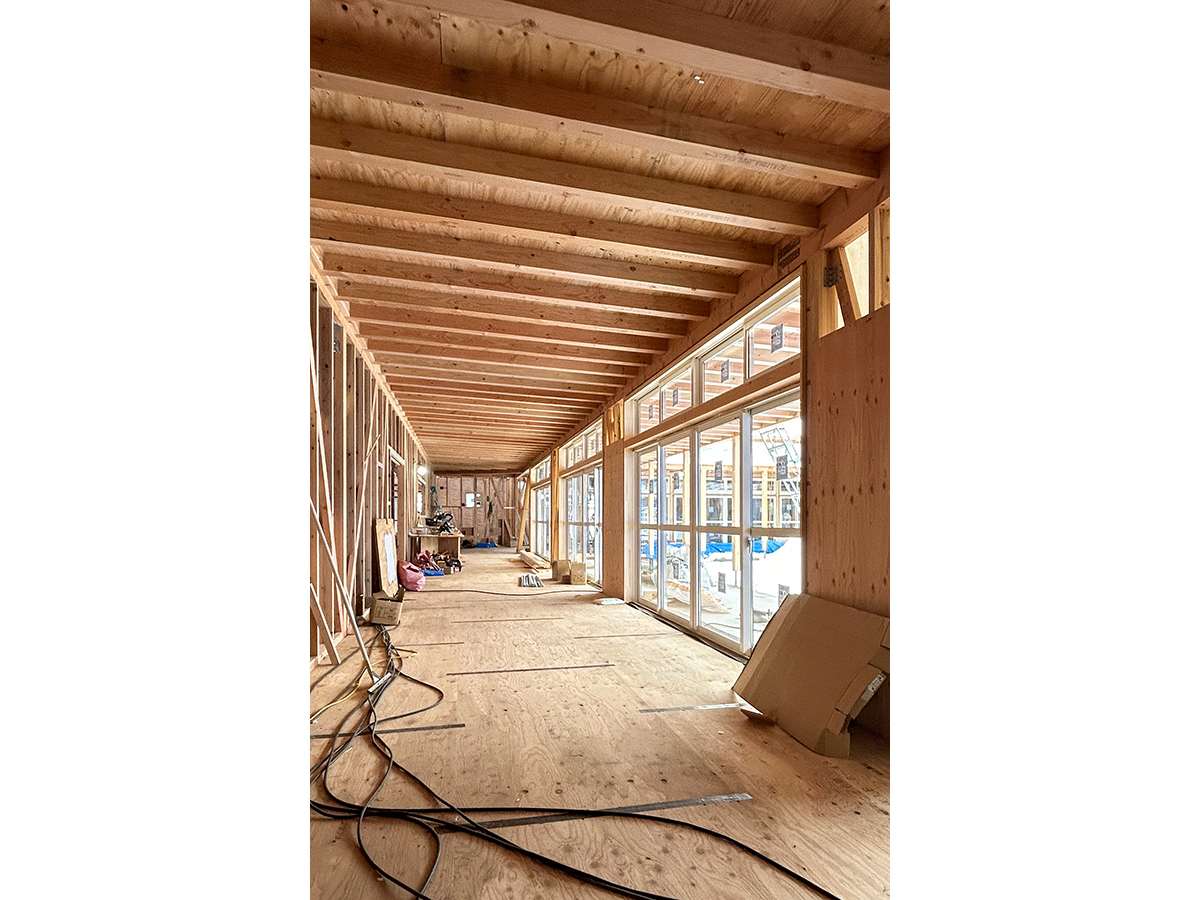 木構造工事中の色麻認定こども園-7