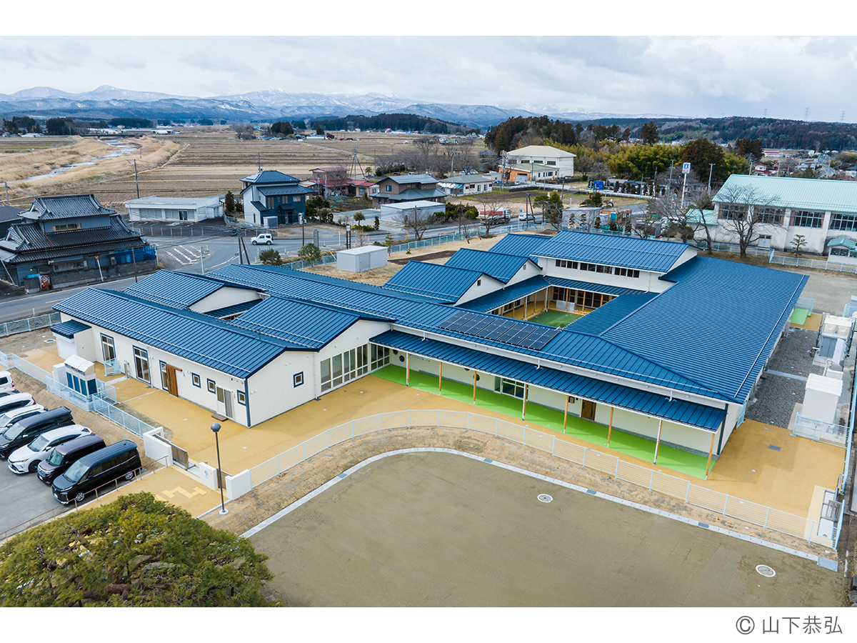 わくわくゆめの樹こども園鳥瞰写真1