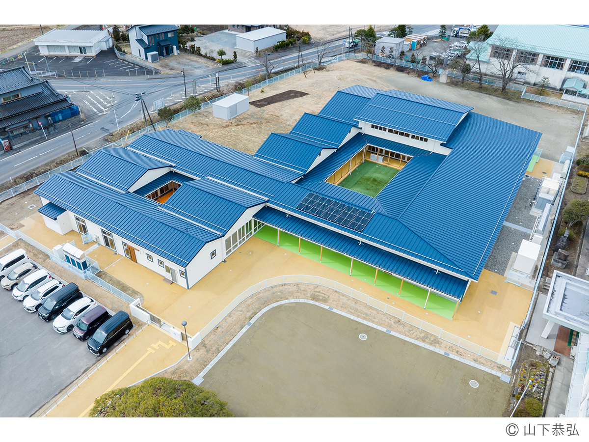 わくわくゆめの樹こども園鳥瞰写真3