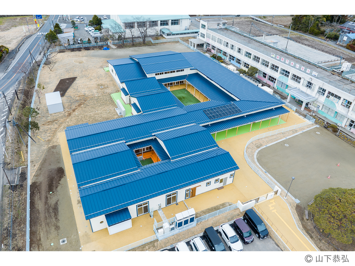わくわくゆめの樹こども園鳥瞰写真4