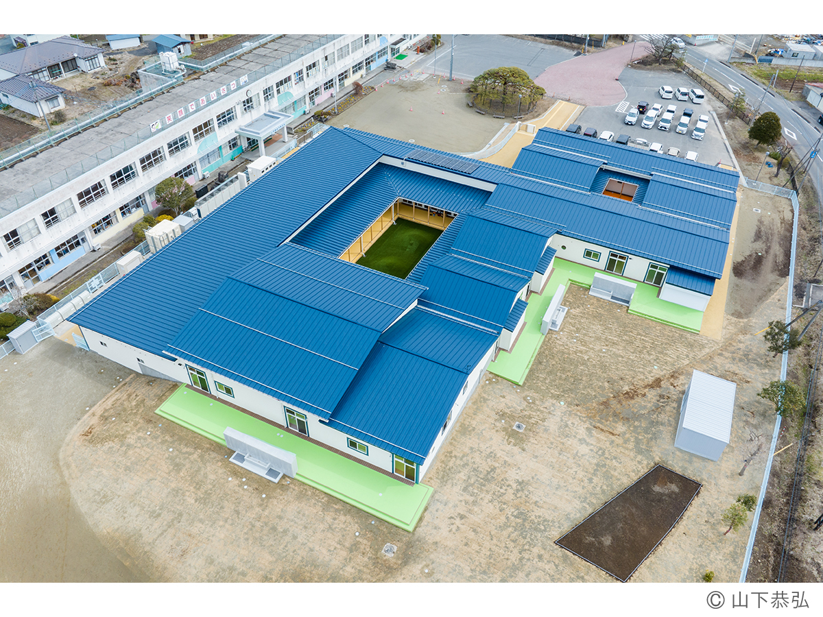わくわくゆめの樹こども園鳥瞰写真5