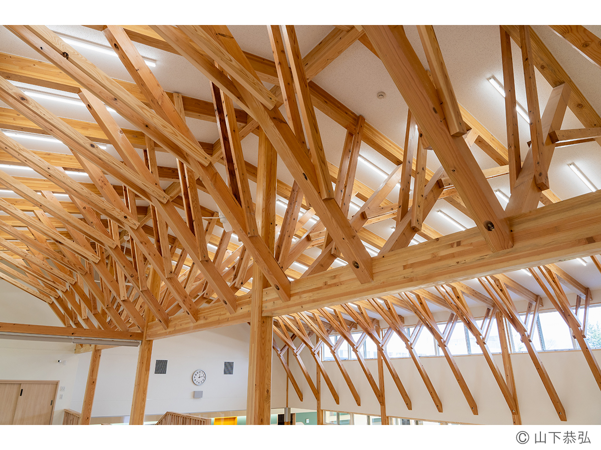 樹状の木架構詳細1