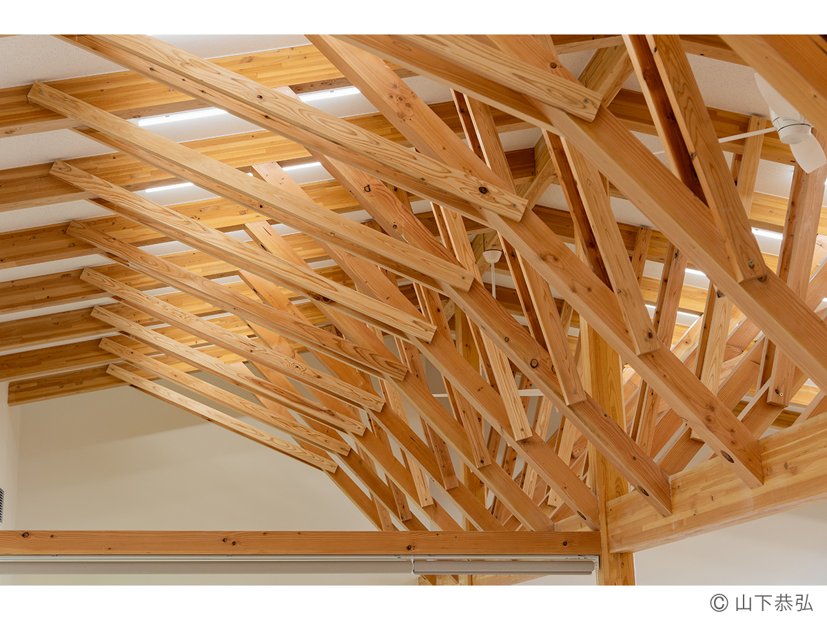 樹状の木架構詳細2
