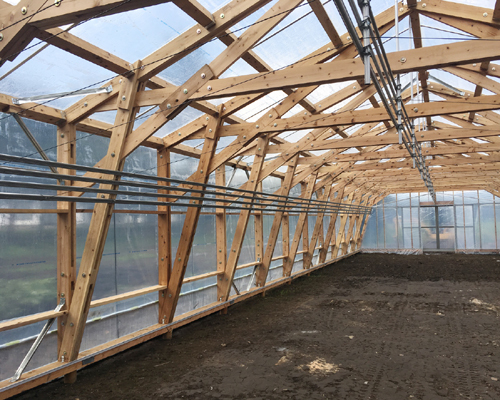 遠野木造ビニルハウス