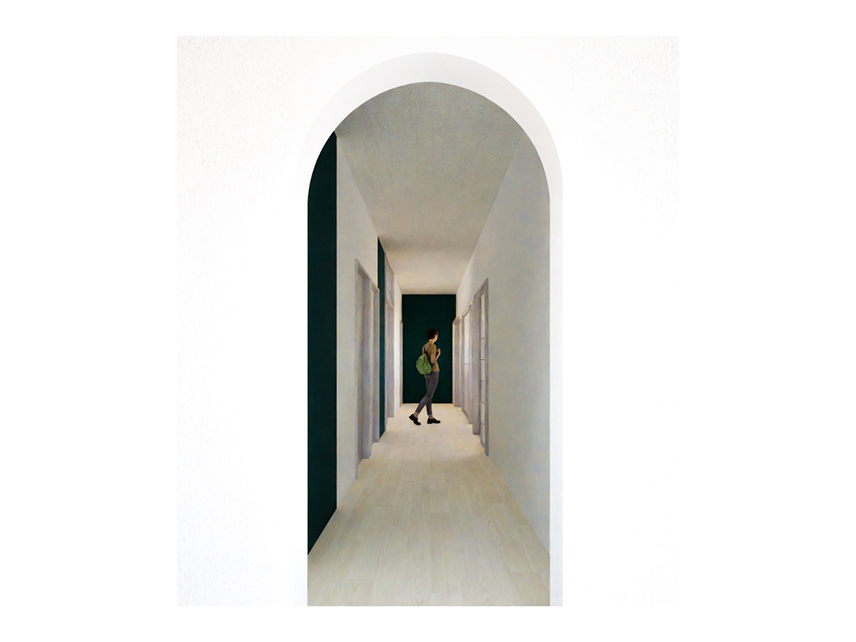 入り口を暗示する開口