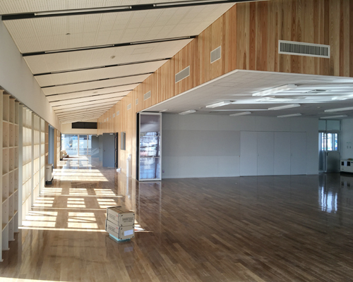 宮城農業高校実習棟内観