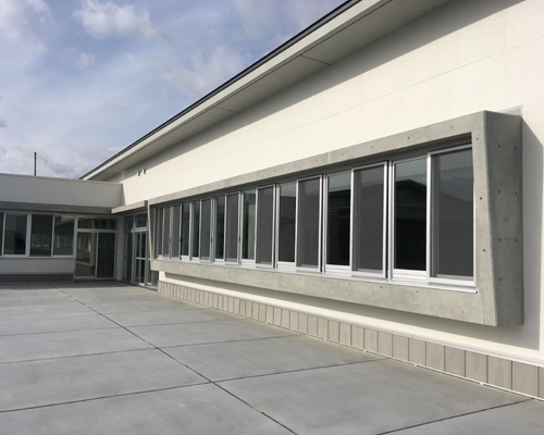 宮城農業高校寄宿舎テラス