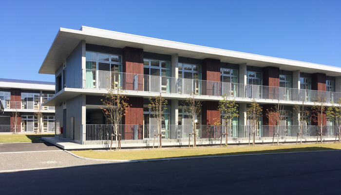 宮城農業高校寄宿舎外観