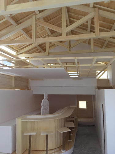 多賀城offshoreカフェ模型内観3