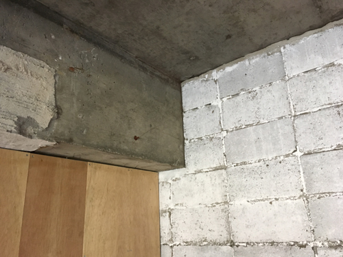 仙台賃貸住宅リノベ新旧素材の取り合い