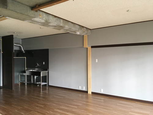 仙台賃貸住宅リノベ古くて新しい内観2