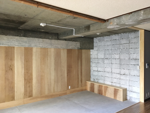 仙台賃貸住宅リノベ古くて新しい内観