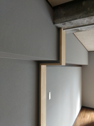 仙台賃貸住宅リノベ木枠ディテール2