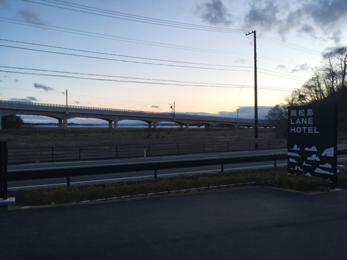 奥松島レーンホテル夕景