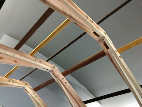 北仙台リノベ眞野屋：トラス